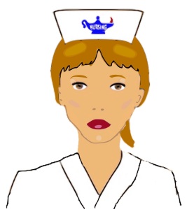 Free Stock Photo: Illustration of a nurse.