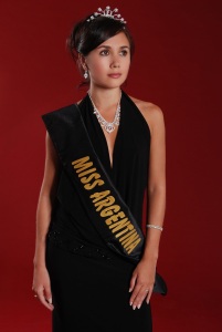 Free Stock Photo: Portrait of Miss Argentina 2008 Maria Martinez 