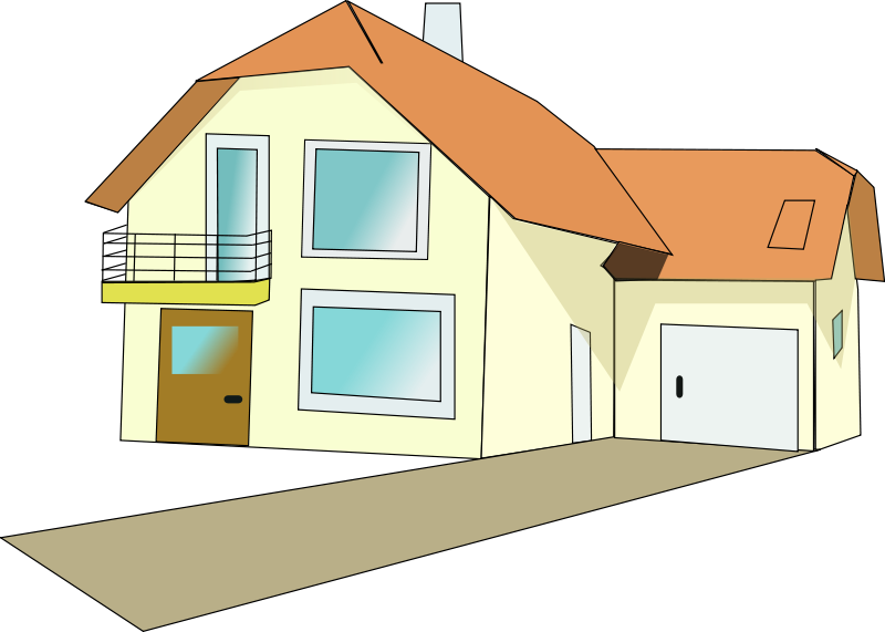 Free Stock Photo: Illustration of a house.