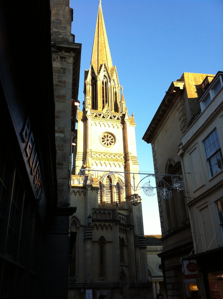 St. Michael's Church, Bath. [Photo by me, 2015.]