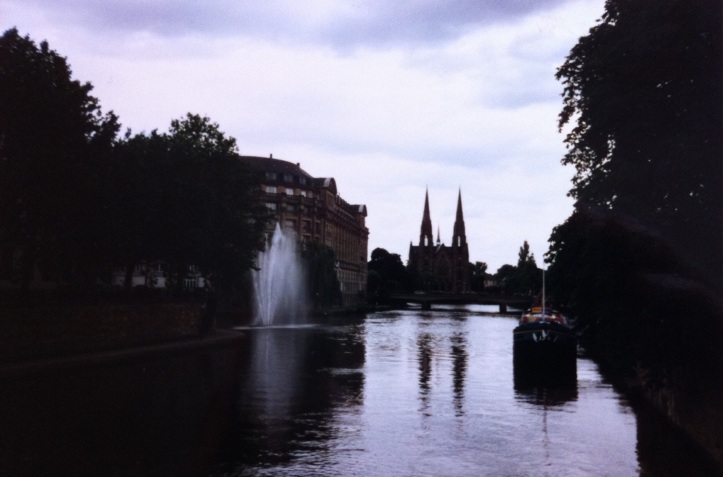 Strasbourg, France. Home of the European Parliament. [Photo by me, 1996.]