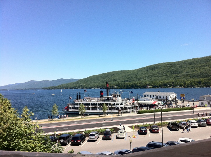 Overlooking Lake George, New York. [Photo by me, 2013.]
